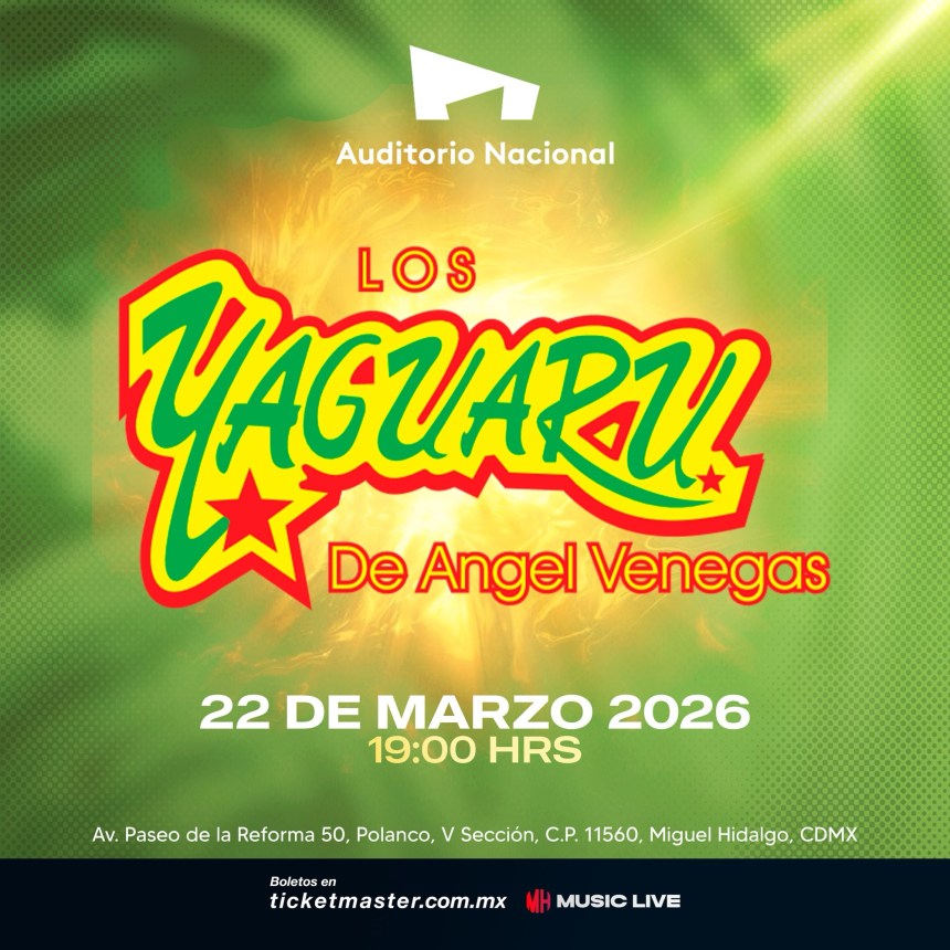 LOS YAGUARÚ DE ÁNGEL VENEGAS PREPARAN UN ESPECTÁCULO HISTÓRICO EN EL AUDITORIO&nbsp;NACIONAL