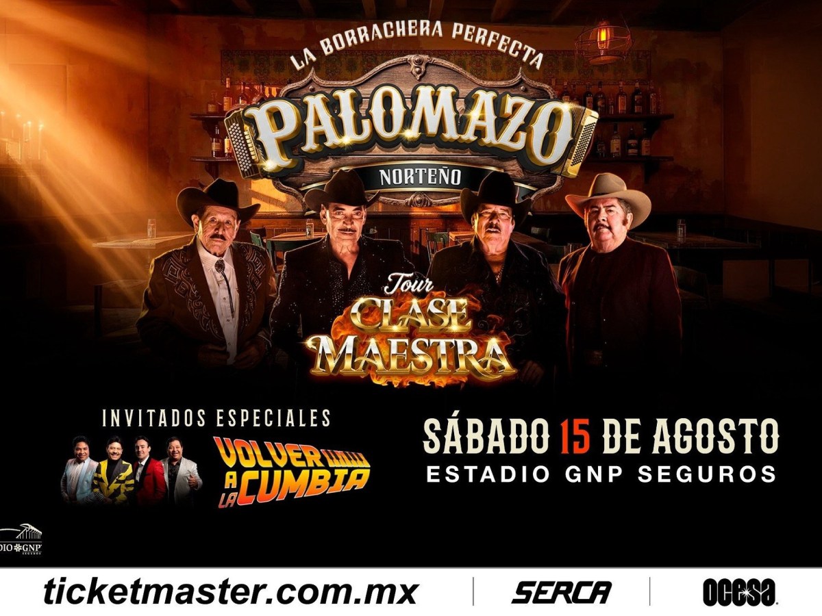 Palomazo Norteño llega con “Clase Maestra Tour” al Estadio&nbsp;GNP