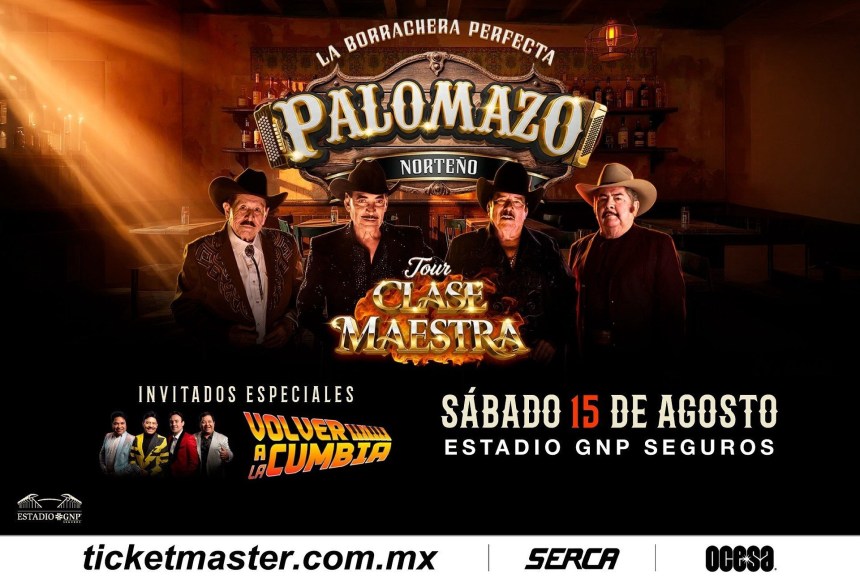 Palomazo Norteño llega con “Clase Maestra Tour” al Estadio&nbsp;GNP