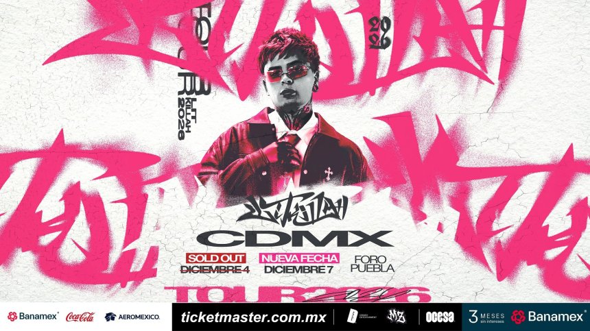 LIT Killah agota su primer show y confirma una nueva fecha de Tour Lit Killah en el Foro Puebla de la&nbsp;CDMX
